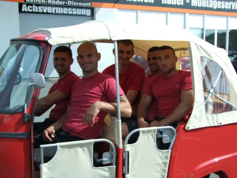 Umzüge Papst bei der Arbeit